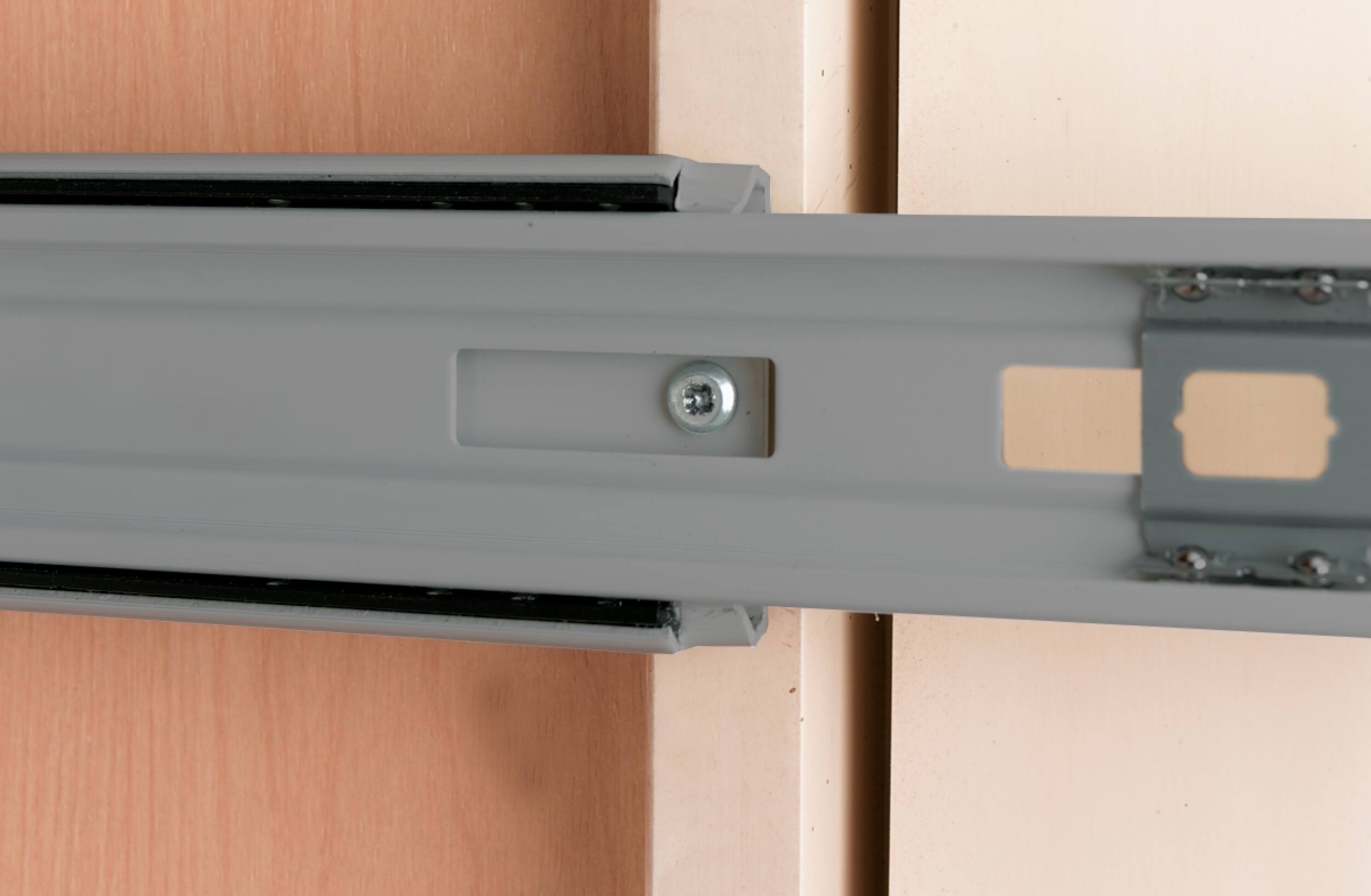 Alt View 8. Rev-A-Shelf - Rev-A-Shelf Double Pullout Top Mount Trash Can 35 qt., White, 4WCTM-18DM2 - Light Brown.