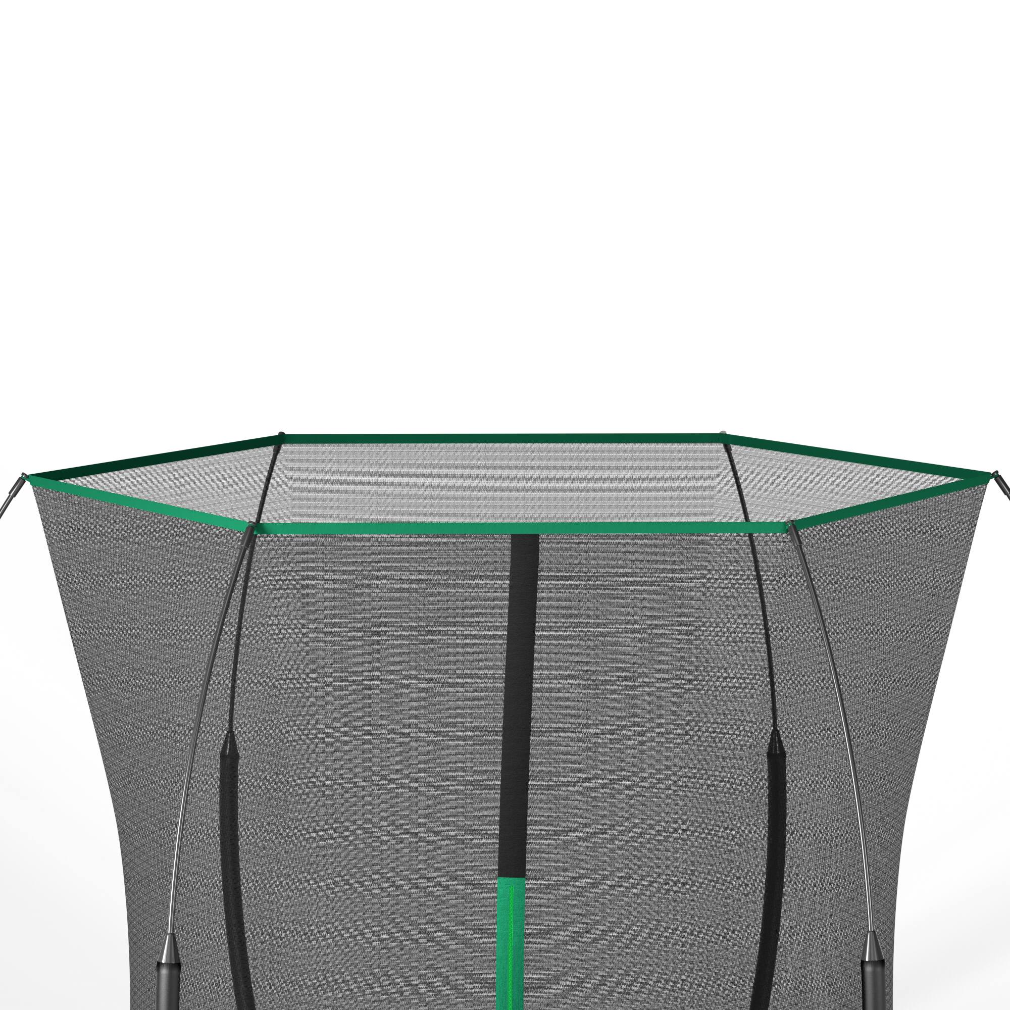 Back. LOVMOR - Lovmor 8 FT Trampoline with No Gap Enclosure Recreational Trampoline for Adults.