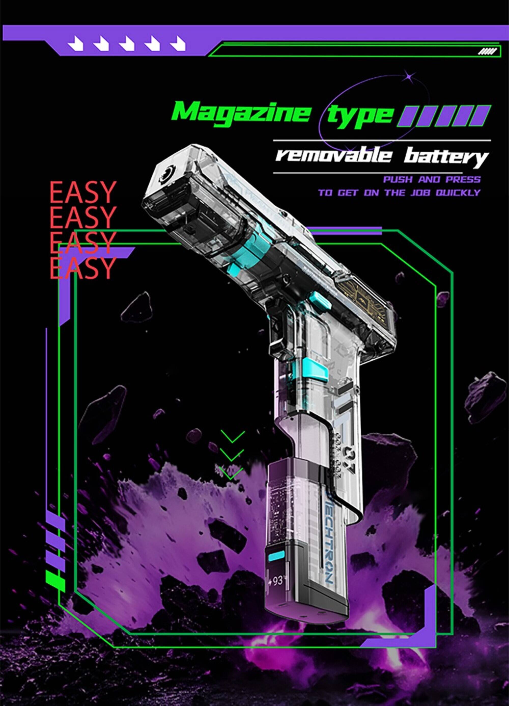 Magazine type /// removable battery PUSH AND PRESS EASY TO GET ON THE JOB QUICKLY EASY EASY EASY

93
ECHTRON