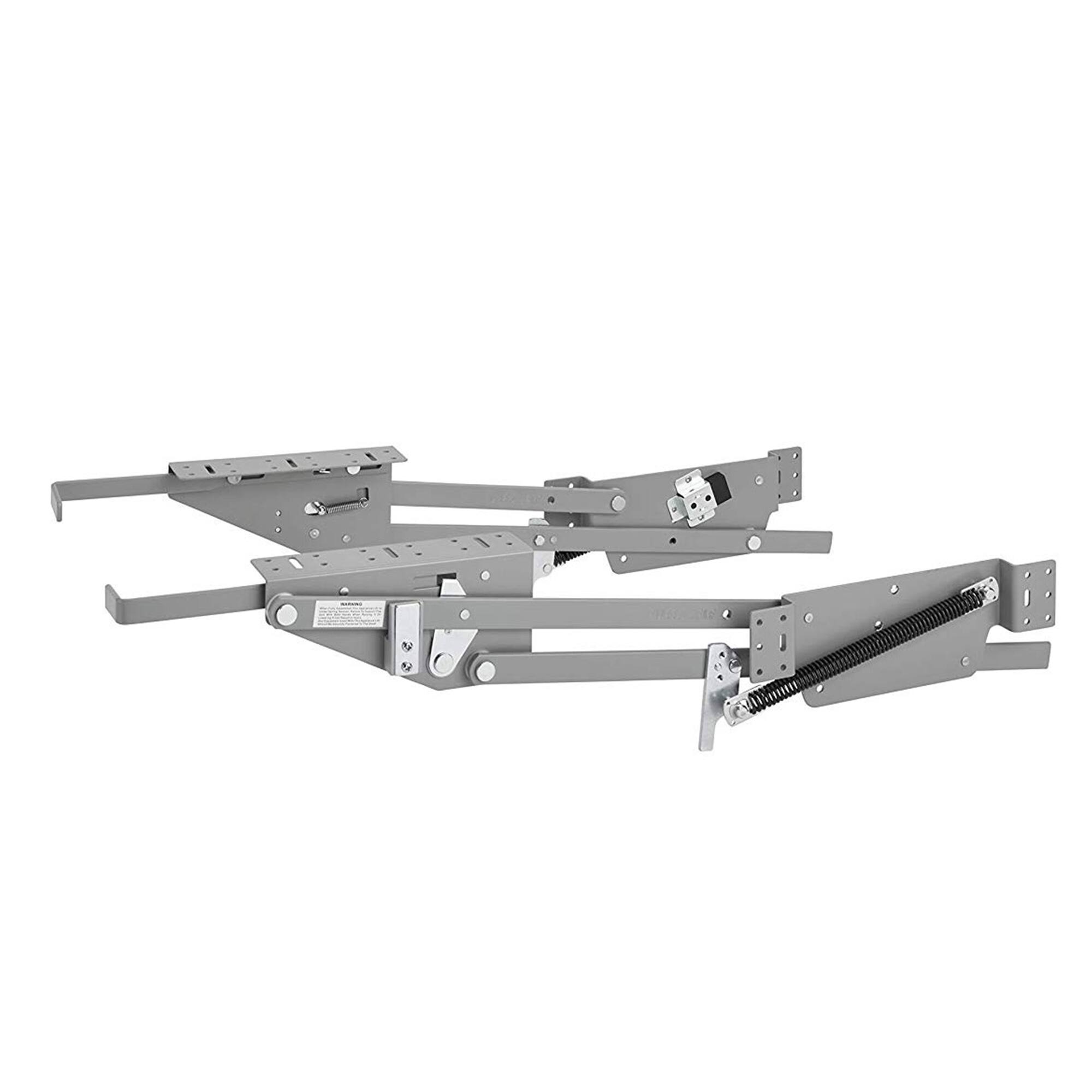 Front. Rev-A-Shelf - Rev-A-Shelf Mixer/Appliance Lifting System for Kitchen Base Cabinet, RAS-ML-HDCR - Zinc.