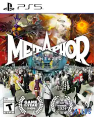 PSS. MEDAHOR FANTAZIO RE TEEN ADOLESCENTS m T ESRB GAME OF THE YEAR IGN THE GAME AWARDS WINNER 2024 BEST RPG ATLUS.