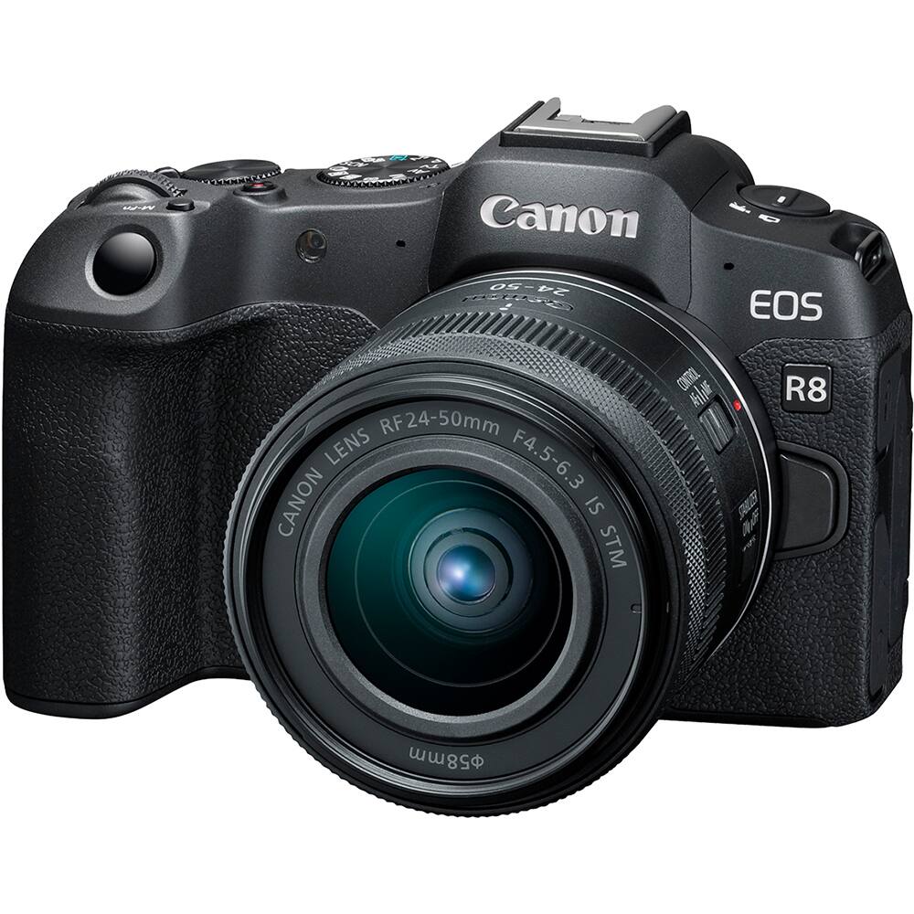 Canon EOS R8 with RF 24-50mm Lens F4.5-6.3 IS STM