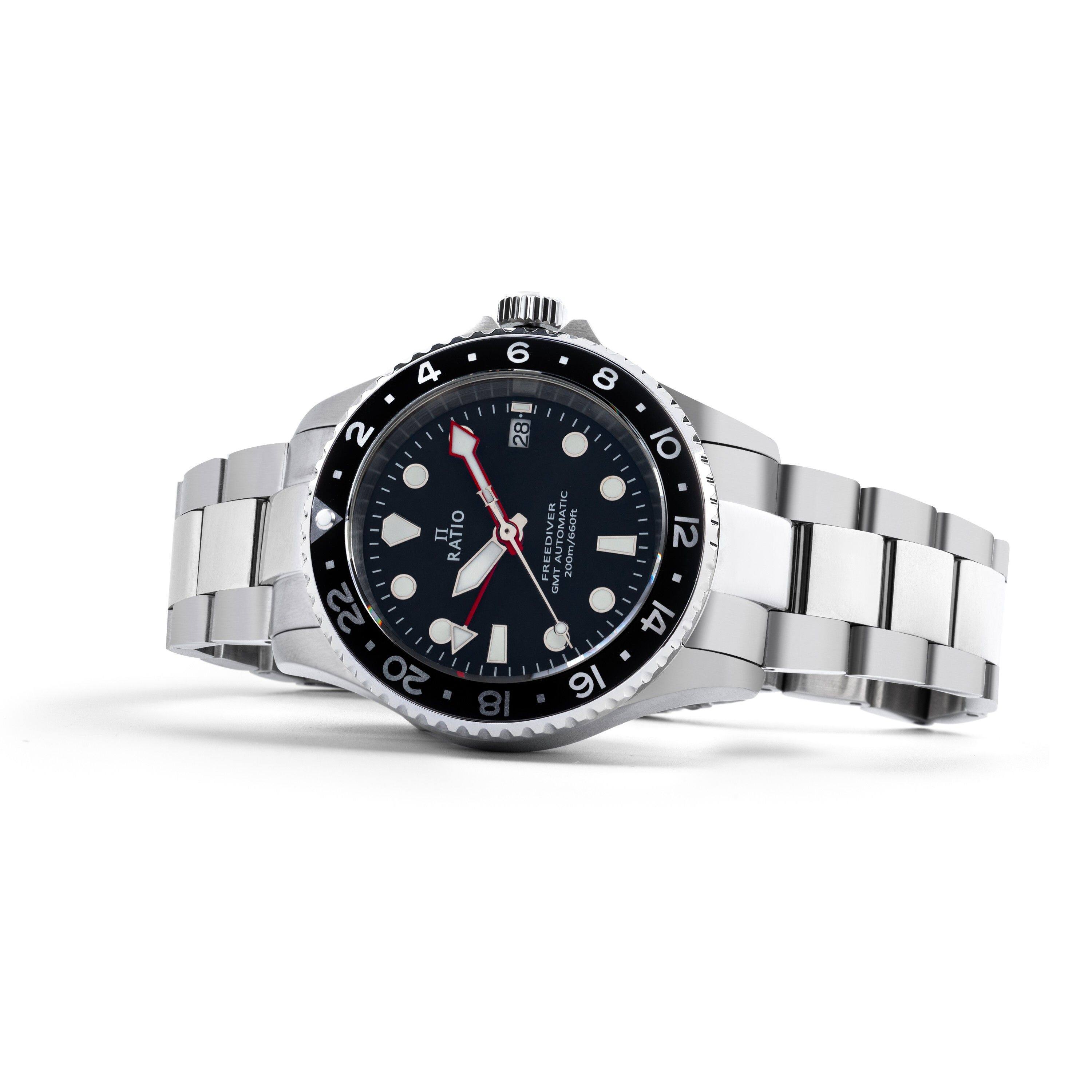 6 4 8 2 28 10  
RATIO  
VEROMATIC S-GOF  
12 FREEDIVE  
GMT AUTOMATIC  
200m/ 22 T 20 91 8