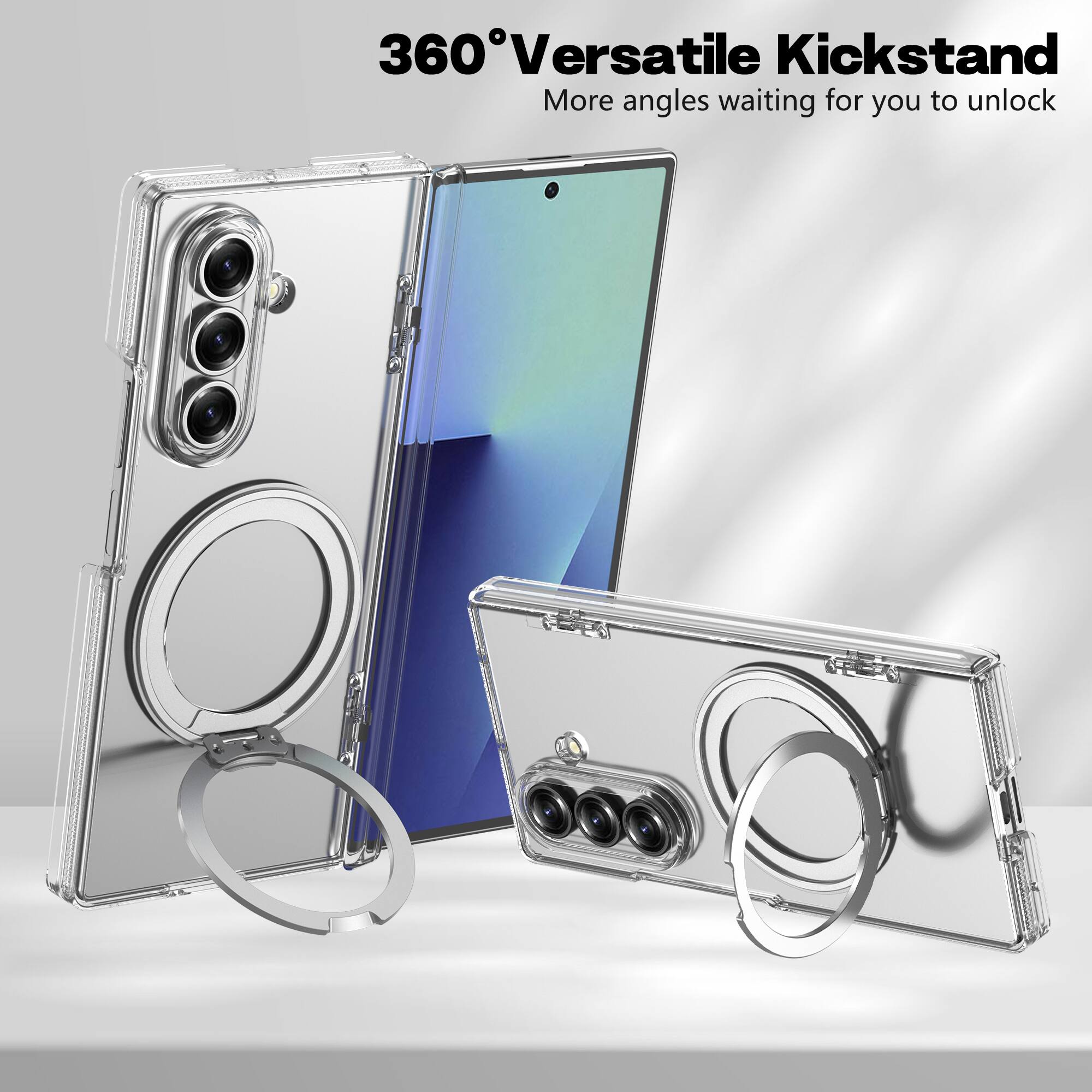 360° Versatile Kickstand  
More angles waiting for you to unlock