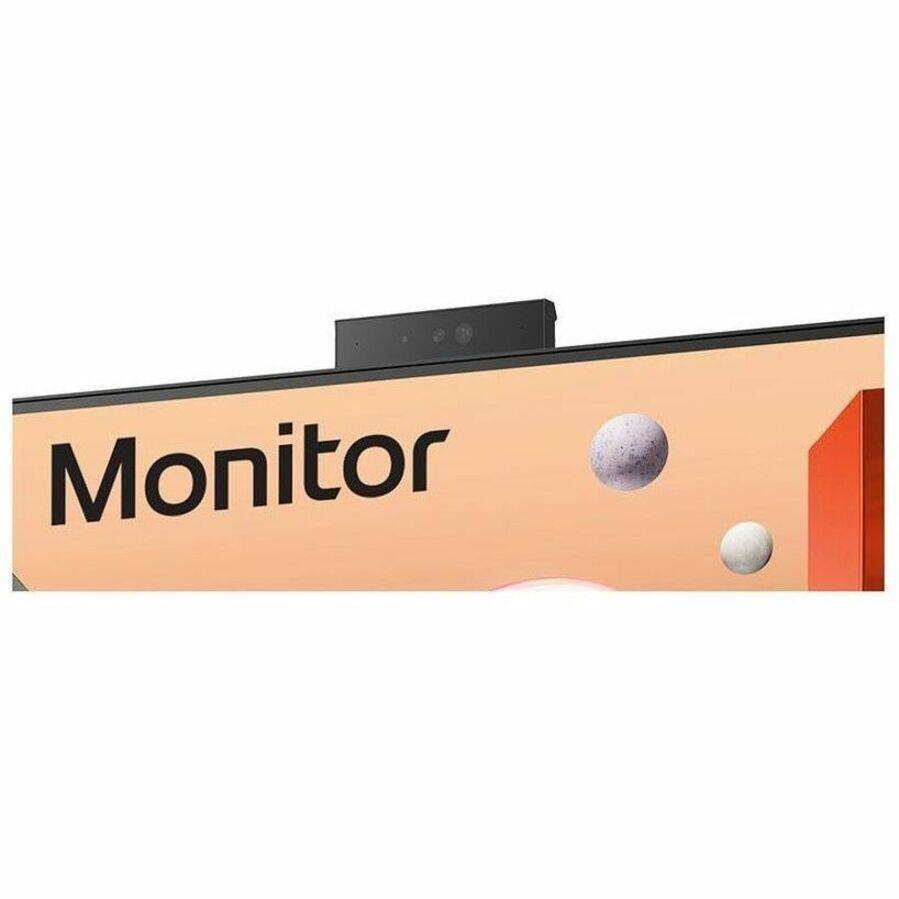 Alt View 3. LG - LG 27BA850-B 27" Class Webcam Full HD LCD Monitor - 16:9 - Matte Black - 27" Viewable - In-plane Switching (IPS) - Matte Black.