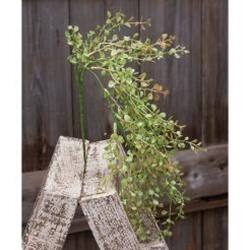 Angle. BreeBe - Light Green Hanging Peppergrass Bush 19" - Green.