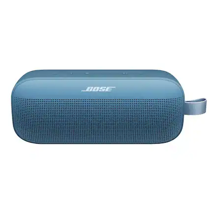 Front. Bose - SoundLink Flex SE Gen 2 Portable Waterproof Bluetooth Speaker - Blue.
