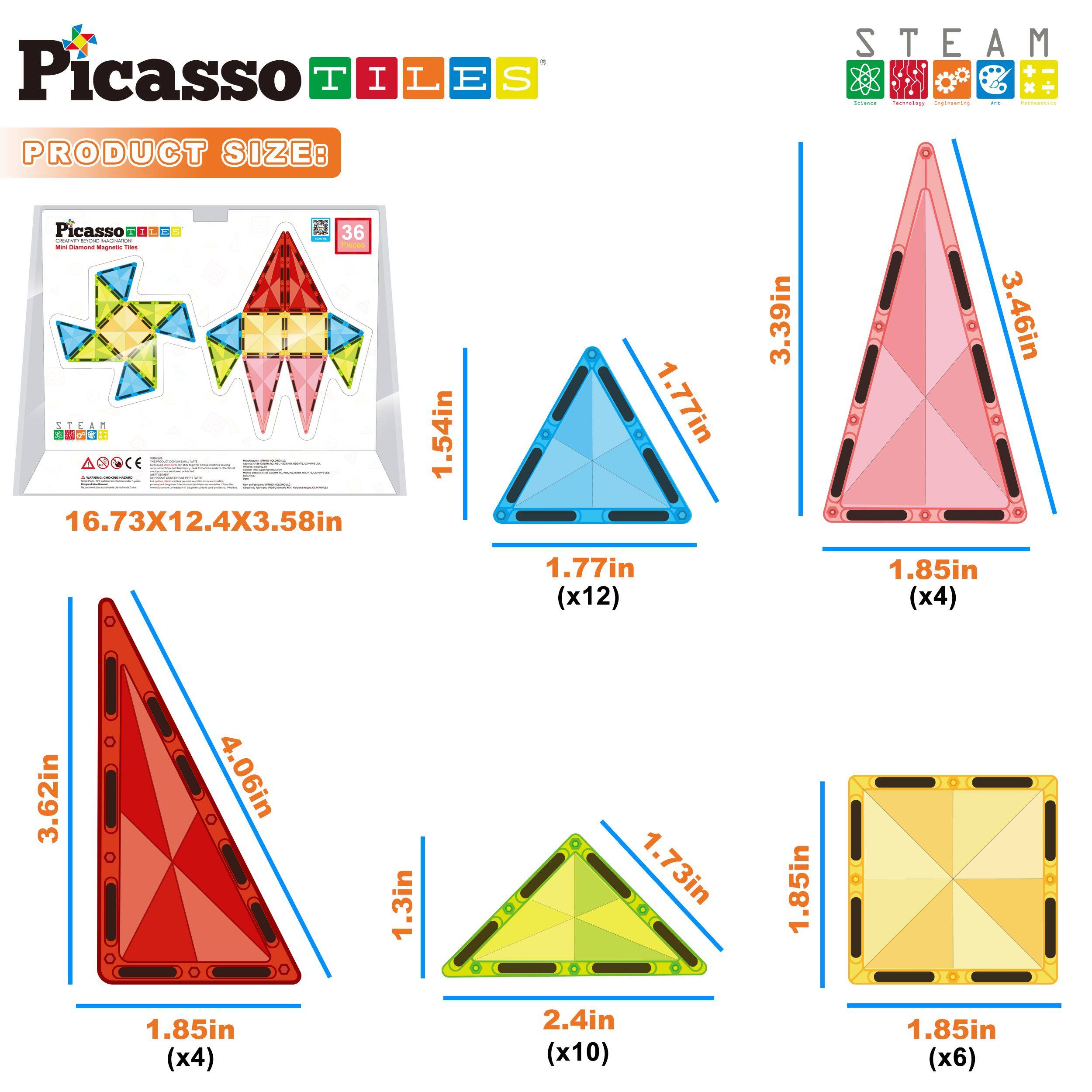 Picasso TILES
PRODUCT SIZE:
STEAM

1.54in
16.73X12.4X3.58in
1.77in (x12)
3.39in
3.46in
1.85in (x4)
3.62in
4.06in
1.3in
1.73in
1.85in (x4)
2.4in (x10)
1.85in (x6)