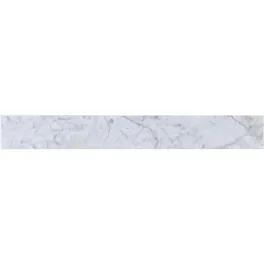 Elegant Kitchen and Bath - 30 inch backsplash in - Carrara White