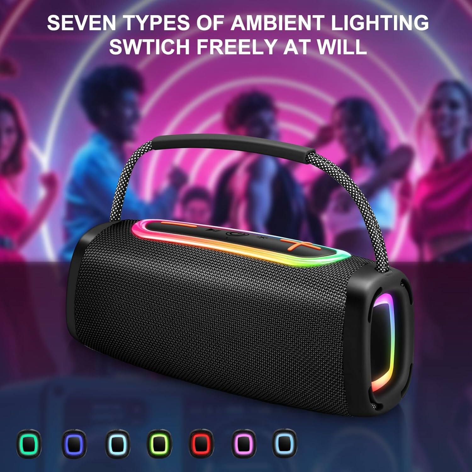 SEVEN TYPES OF AMBIENT LIGHTING SWITCH FREELY AT WILL