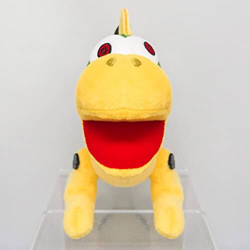 Alt View 1. Nintendo - Sanei Boeki Super Mario All Star Collection Mecha-Koopa Plush Toy, Size S, Height 5.9 Inches (15 cm).