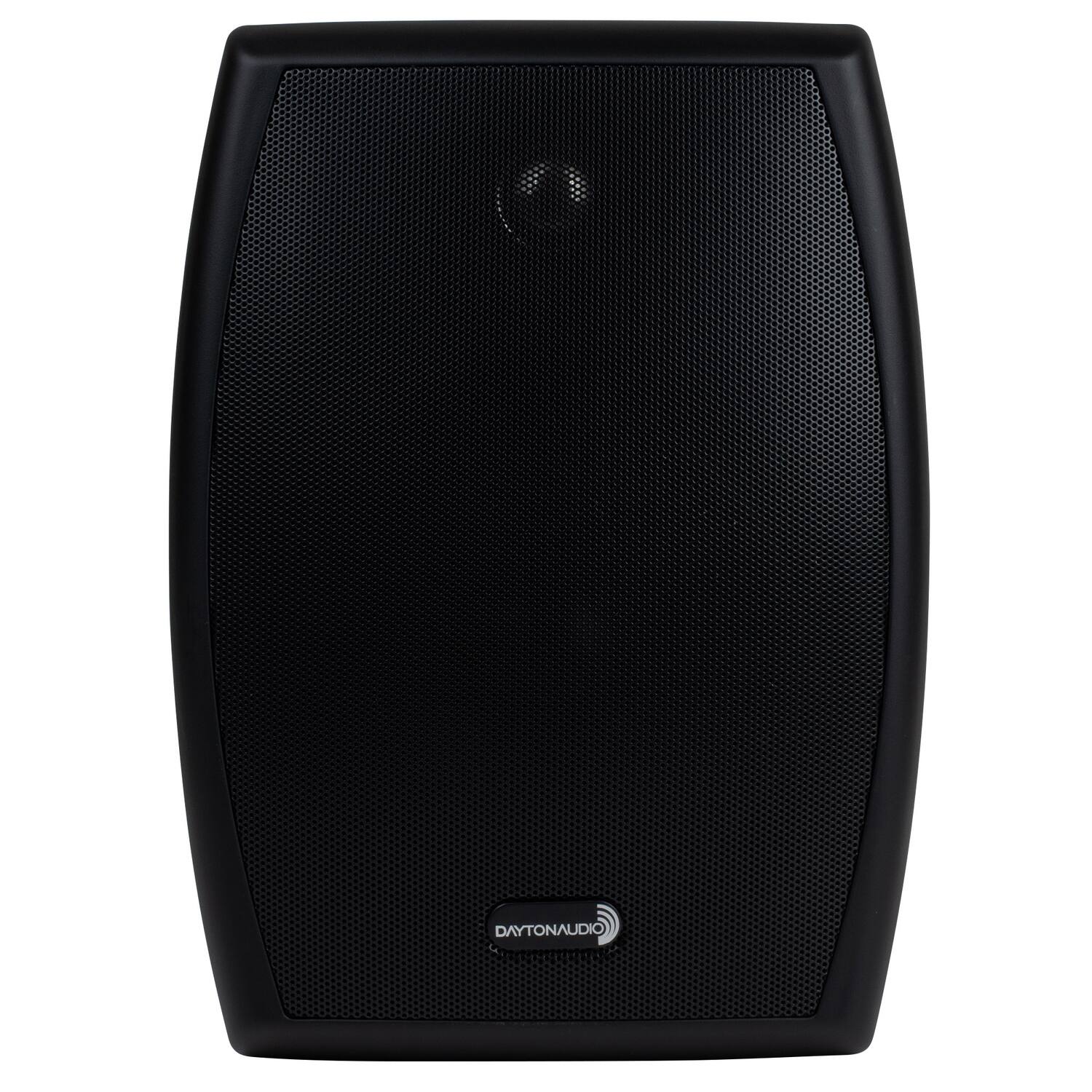 Alt View 2. Dayton Audio - IO-Series IO655 Indoor/Outdoor Speaker Set 6.5" Woofers, 70V Multi-Taps, 8 Ohms, 2 Count - Black.