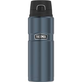 Thermos - 24-Ounce Stainless King Vacuum-Insulated Stainless Steel Drink Bottle - Matte Blue