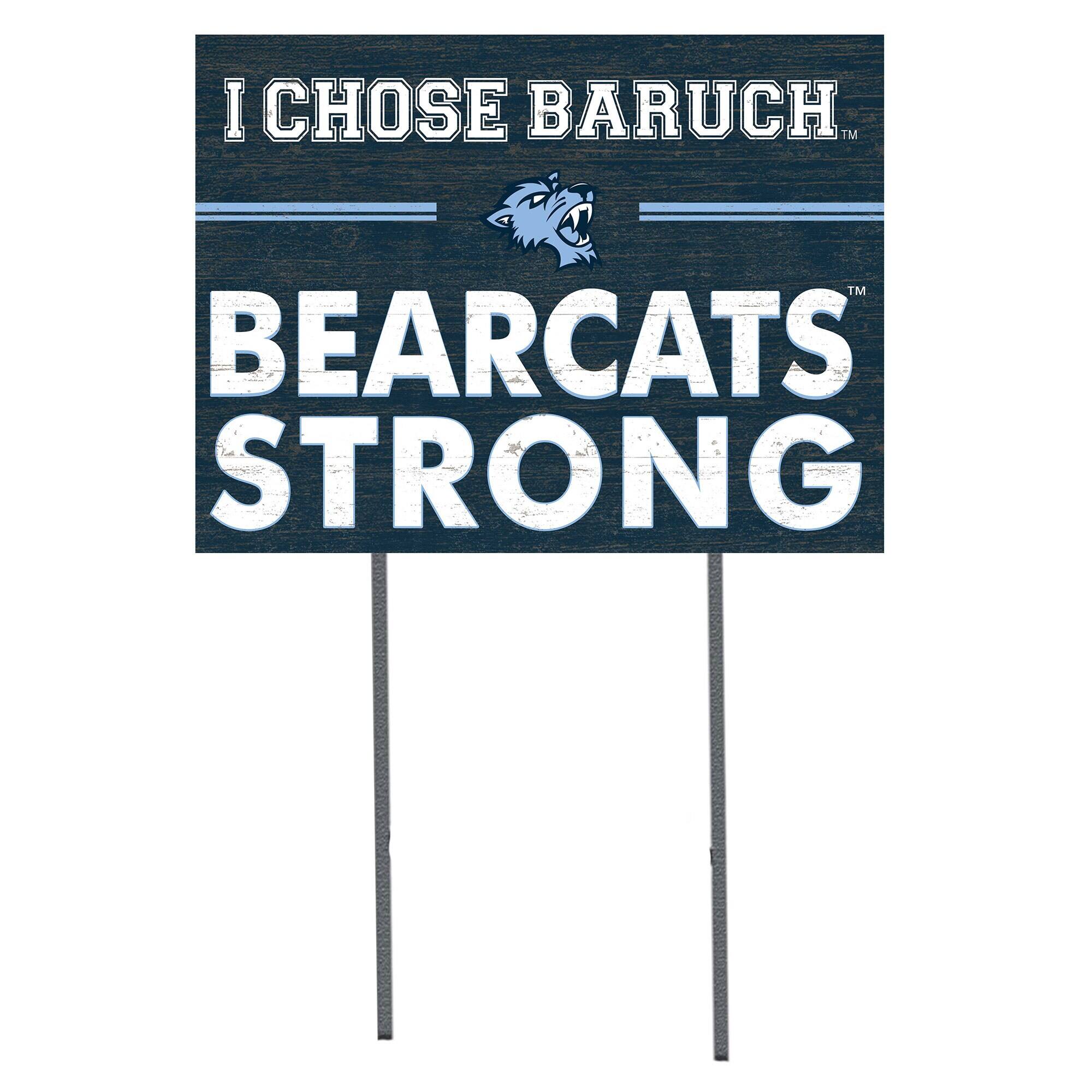 CUNY Baruch College 18" x 24" I Chose Yard Sign