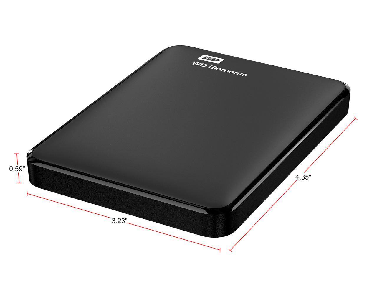 Western Digital WD 1TB Elements Portable Storage USB 3.0 Model
