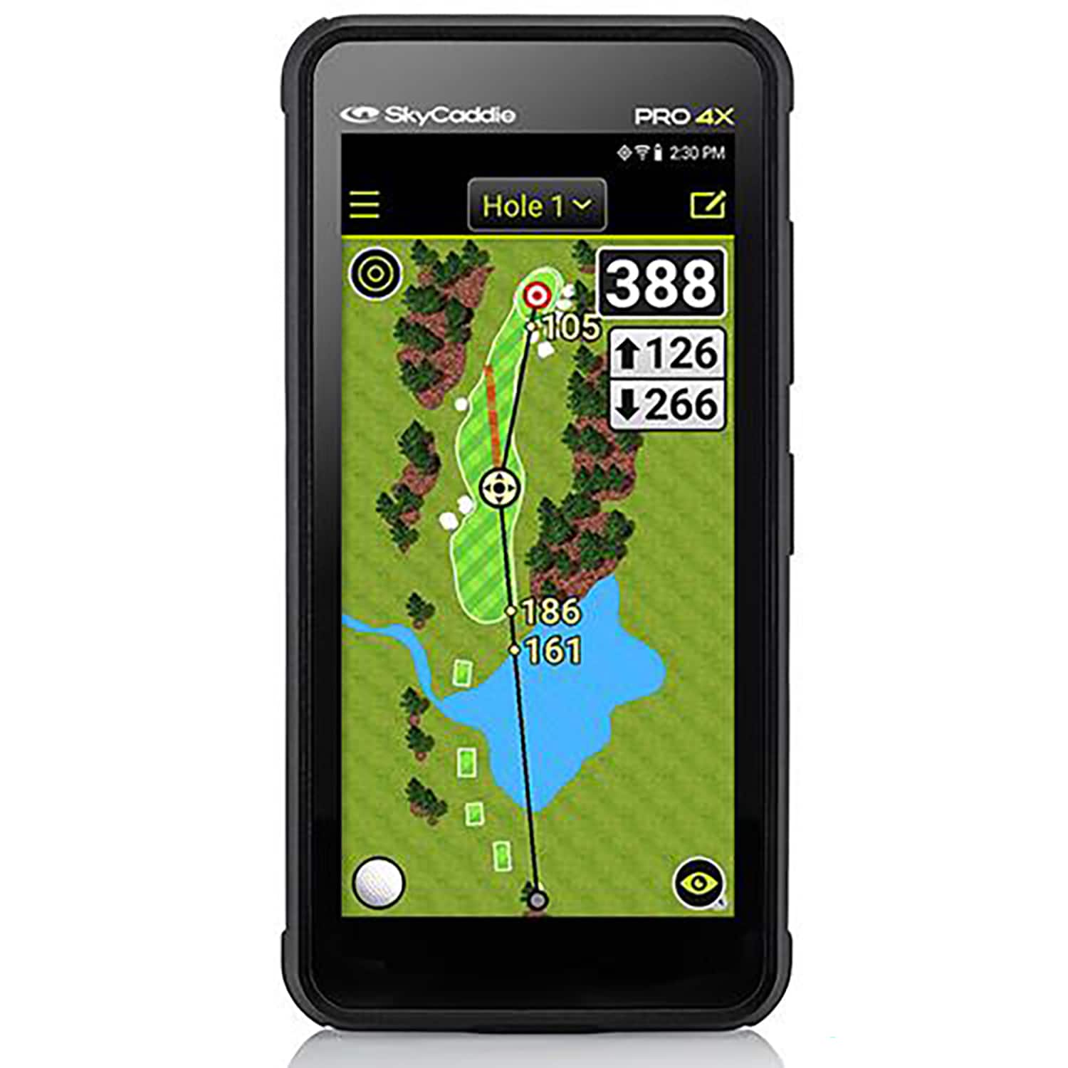 SkyCaddie - PRO 4X Tour Book GPS Rangefinder, 4" Touchscreen, 18h Battery IPX7 SKYPRO4X