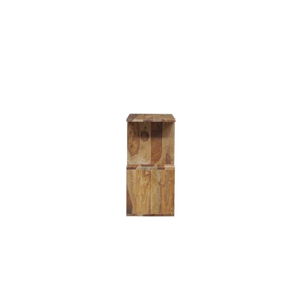 Alt View 2. Porter Designs - Urban Solid Sheesham Wood Bookcase - Natural.