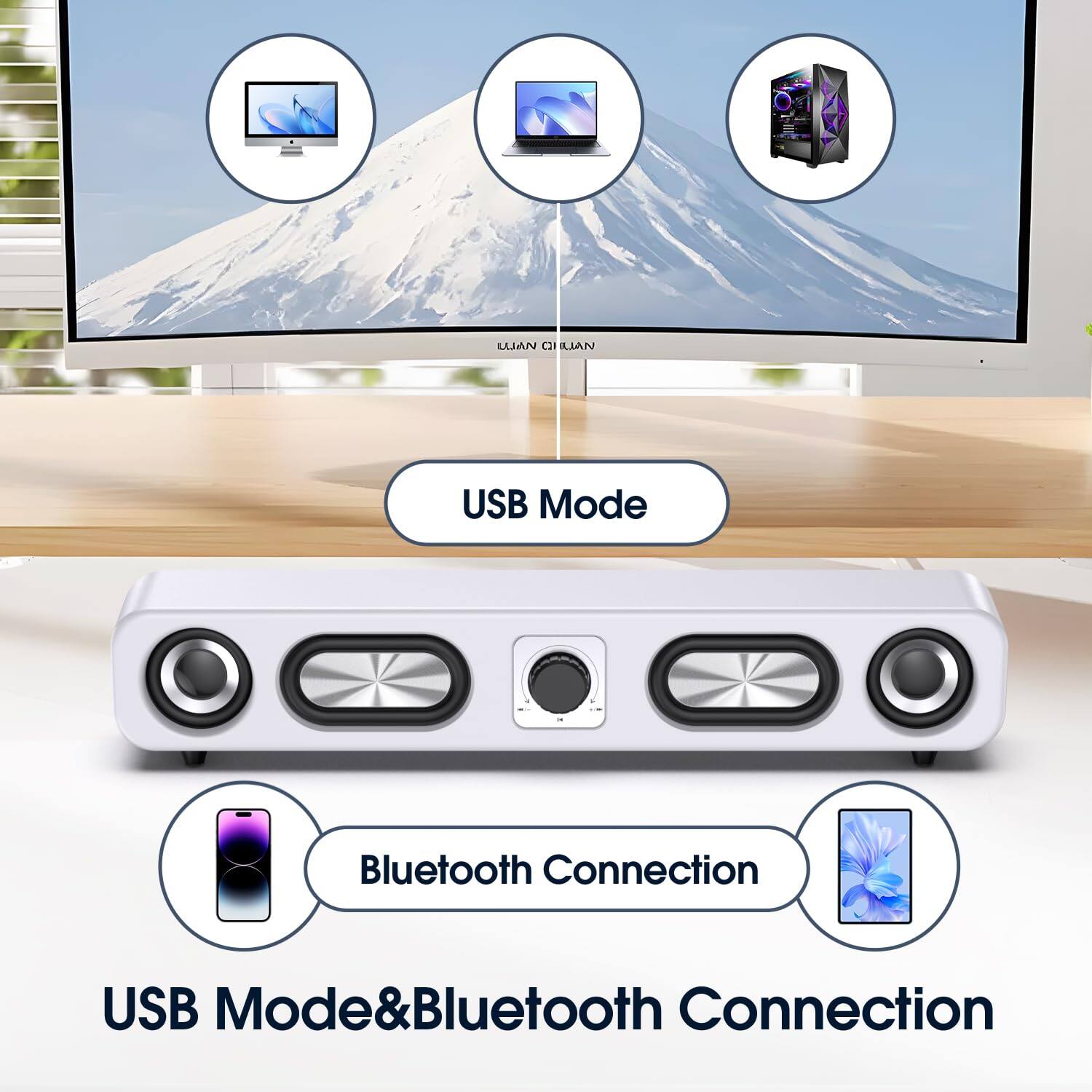USB Mode

USB Mode & Bluetooth Connection