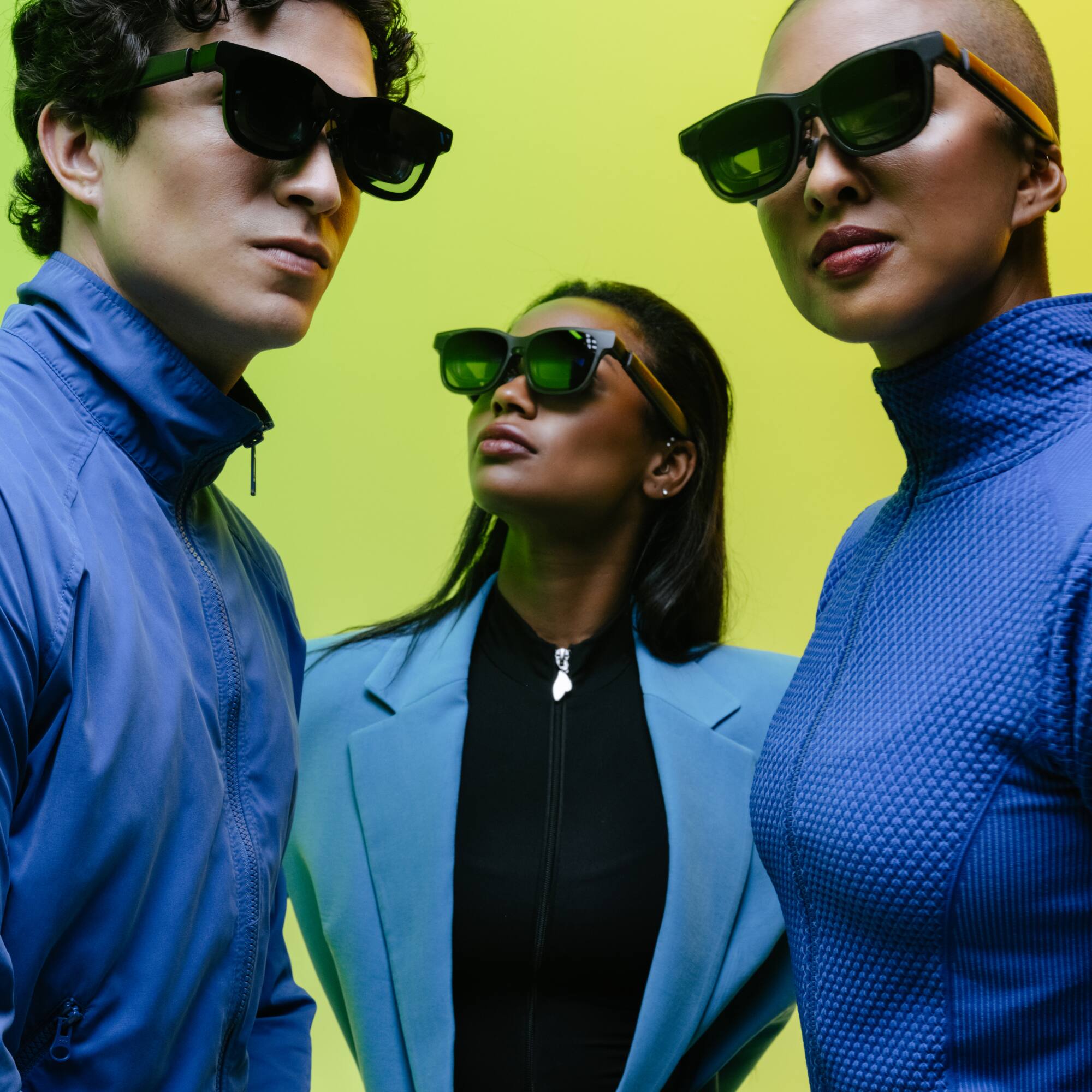 Alt View 23. VITURE - Beast XR/AR Glasses: Biggest & Brightest, 58° 1200p Built-in 3DoF, 9-Level Dimming, HARMAN Audio, Regular - Black.