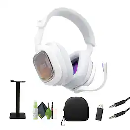 Bundle - Astro Gaming - A30 Wireless Gaming Headset for PS5 - White