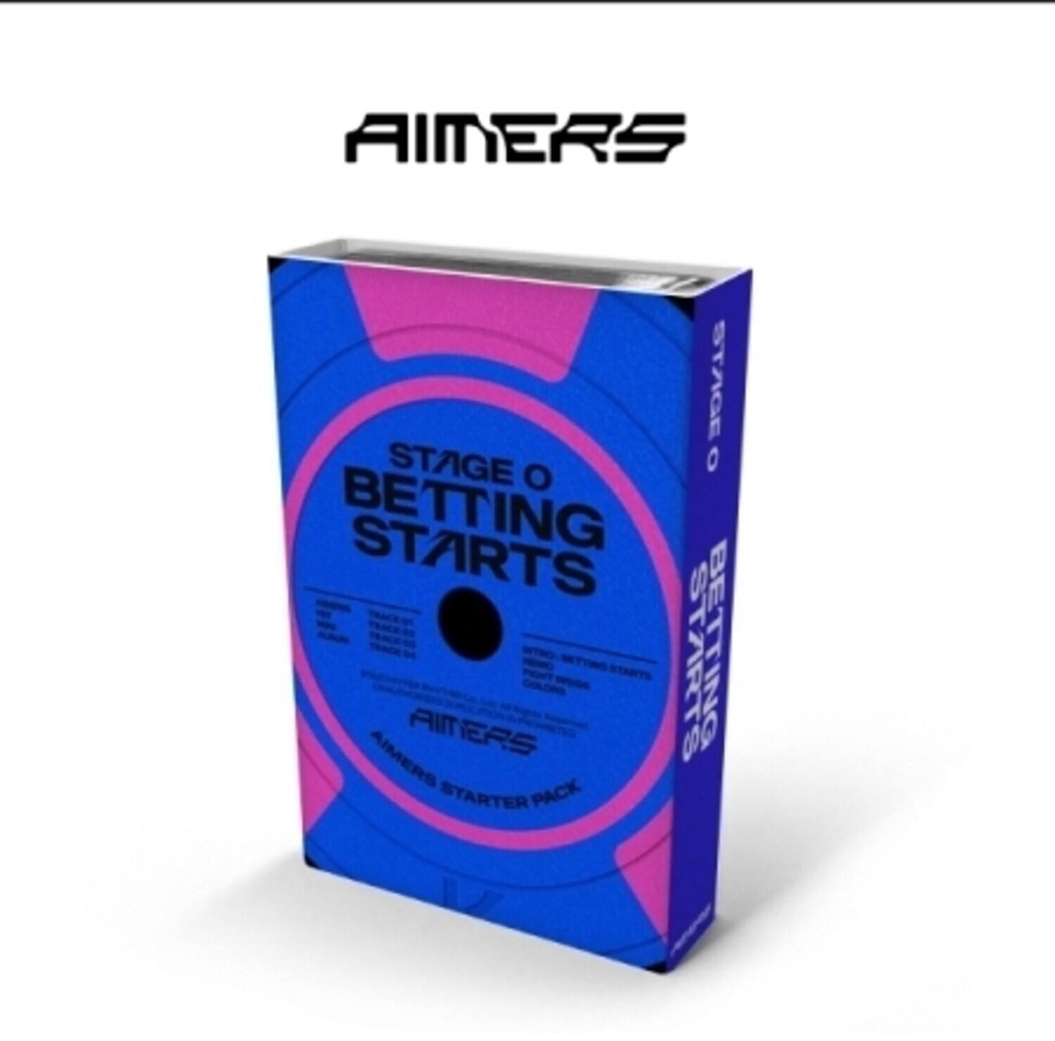 Aimers - Stage 0. Betting Starts - Nemo Version - incl. NFC Card, 2 Selfie Photocards, 4 Official - DISCLESS DIGITAL [Digital Download]