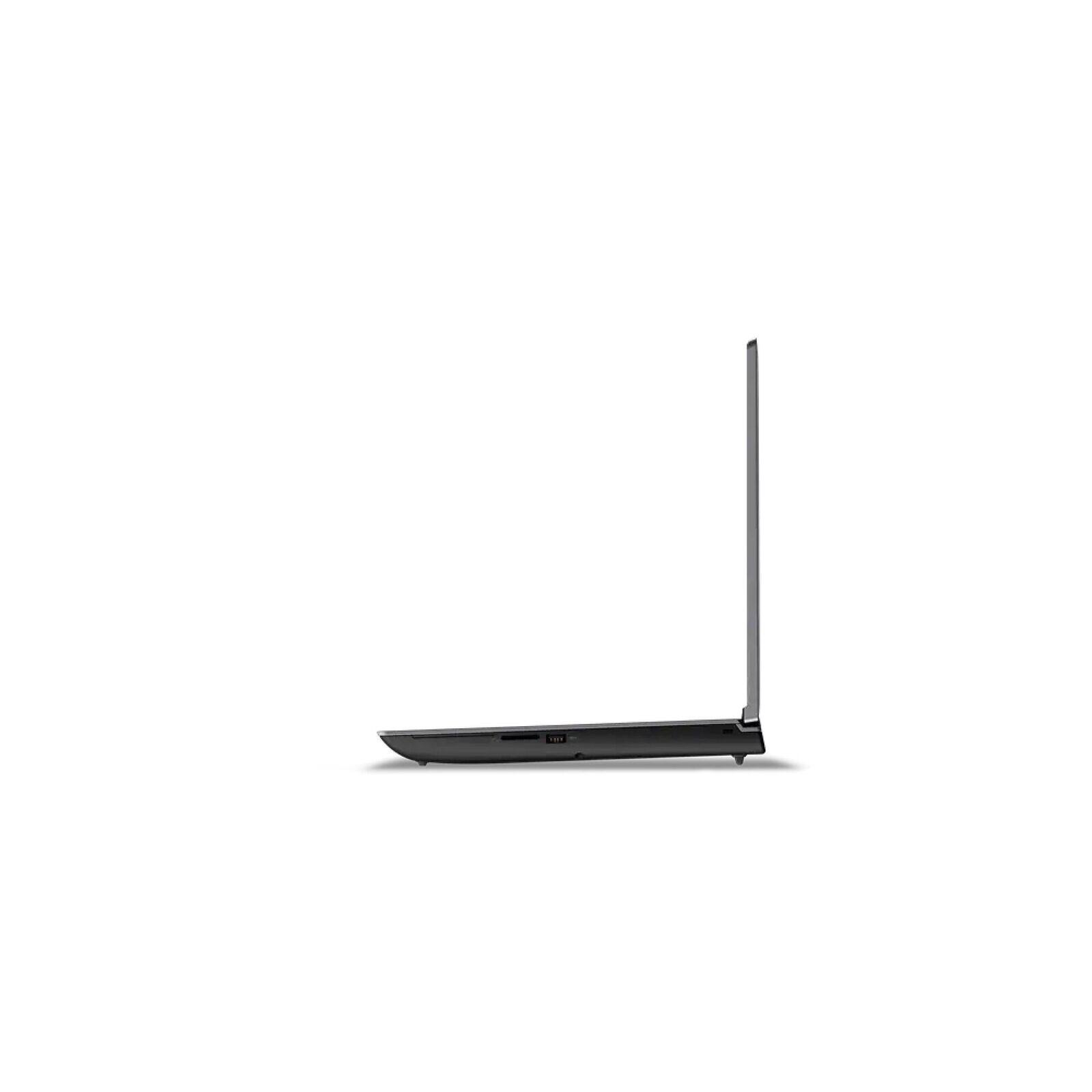Angle. Lenovo - Lenovo ThinkPad P16 G2 16" Laptop Intel i7-14700HX RTX 1000 32GB 1TB SSD W11P - Grey.