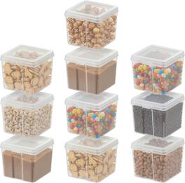 IRIS USA - Food Storage Containers with Flip-Top Lid