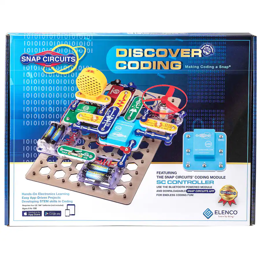 Snap Coding Games Elenco Snap Circuits Discover Coding G756619013336 - Best Buy