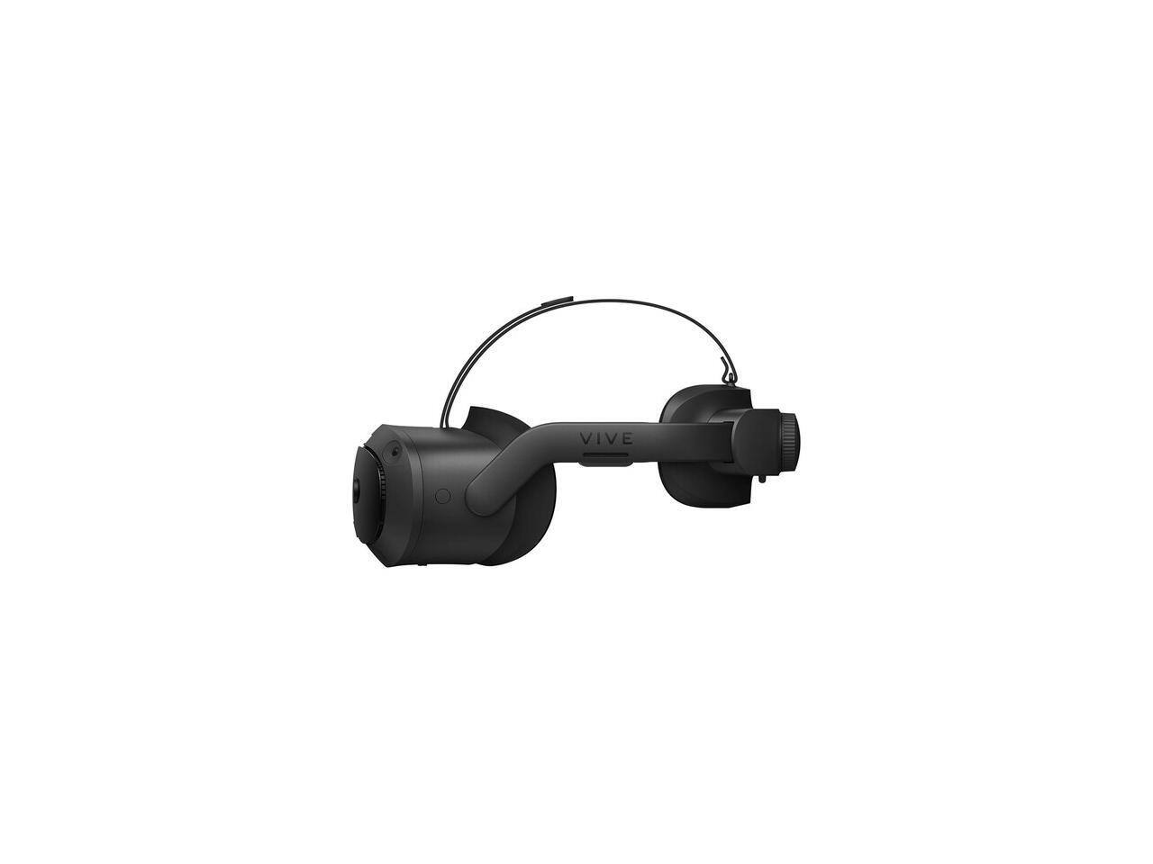 Alt View 6. HTC - VIVE Focus Vision - Mixed Reality and PC VR Headset + Controllers Consumer Edition - Black.