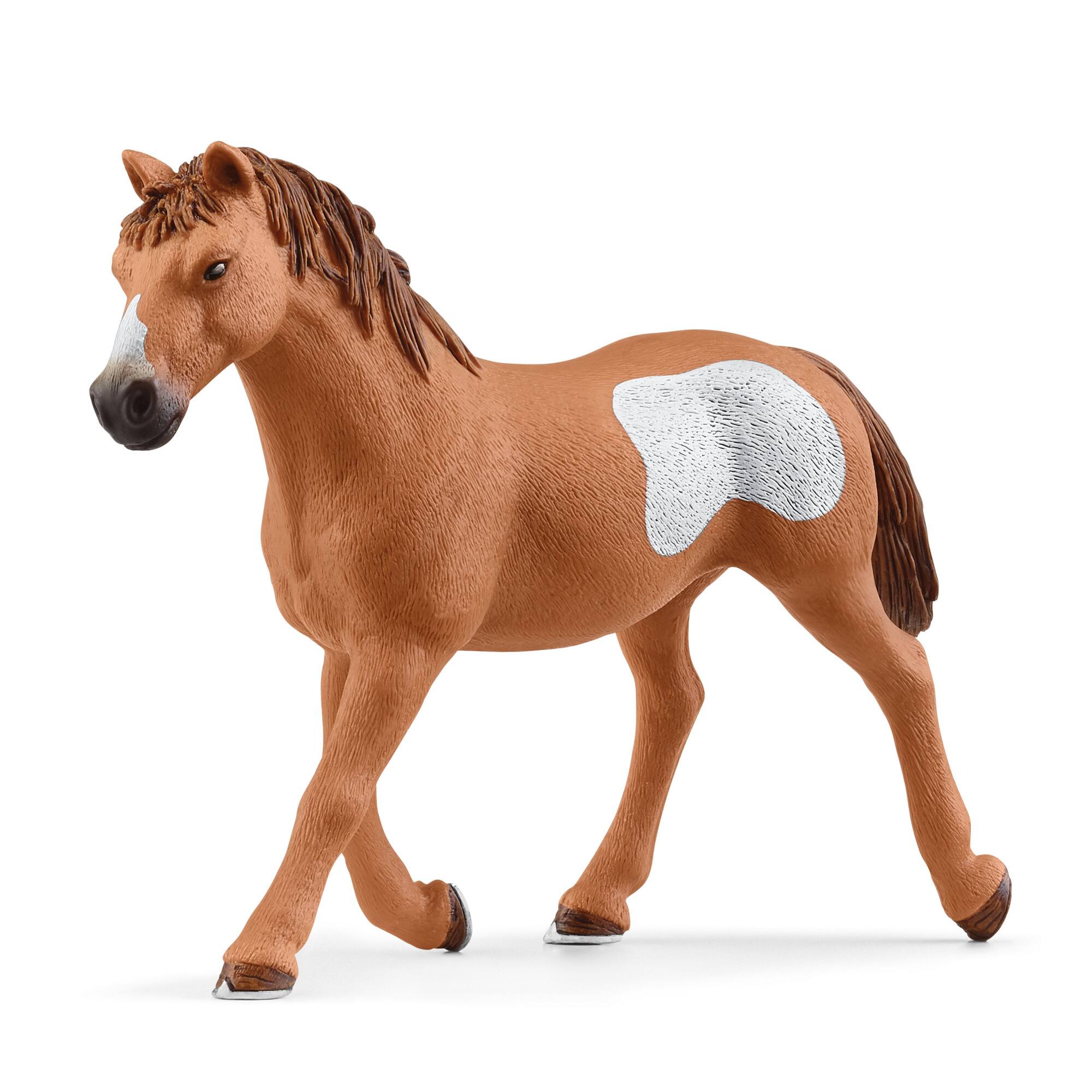 Back. Schleich - Farm World: Cowgirl Team Roping Fun.