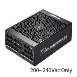 Super Flower - Leadex Titanium 2200W Cybenetics Titanium, ATX 3.1 & PCIe 5.1, W/12V-2x6 (2x8pin-16pin native cables)*2, ECO Mode - Black