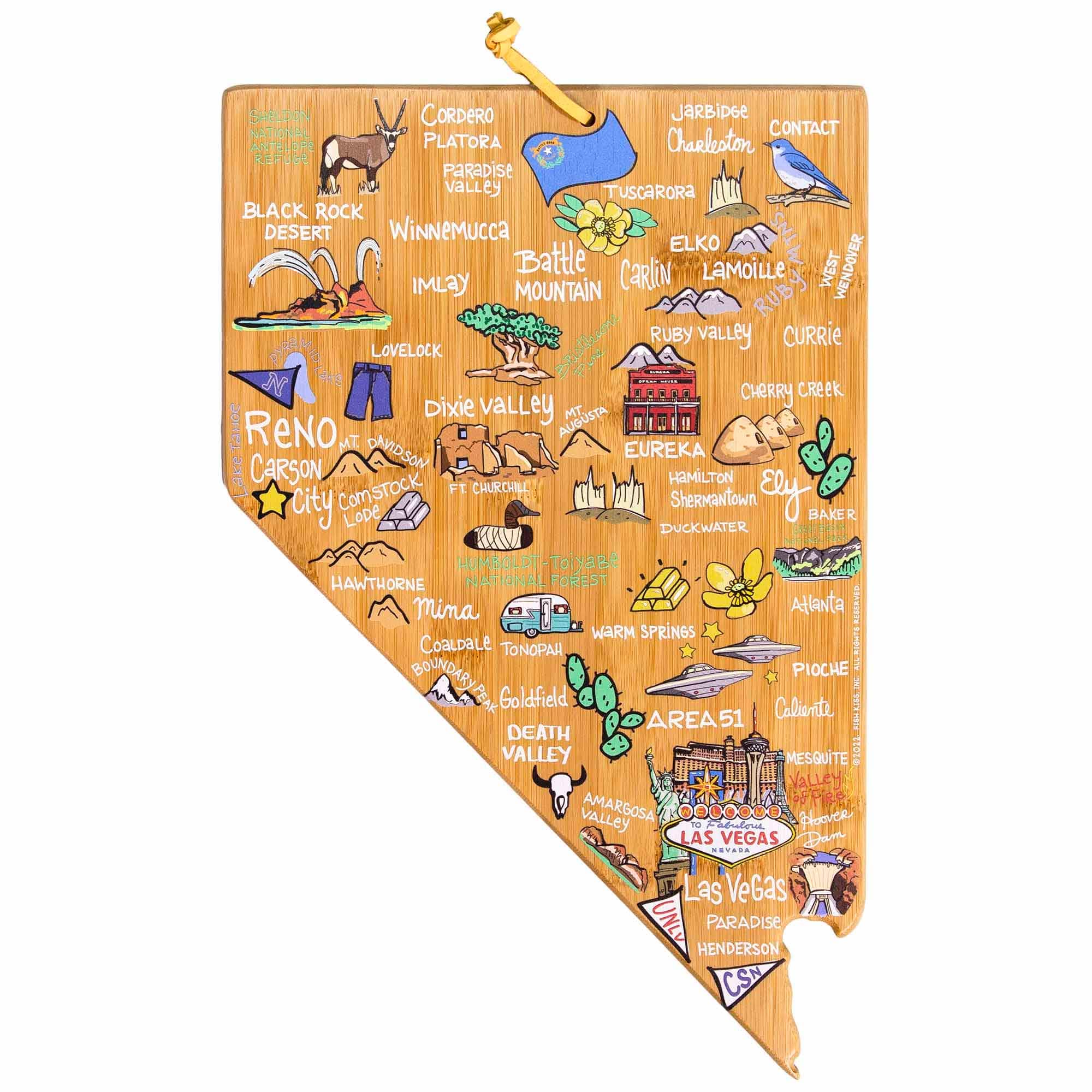 Totally Bamboo - Nevada Cutting Board with Artwork by Fish Kiss price history on PriceWatchPro