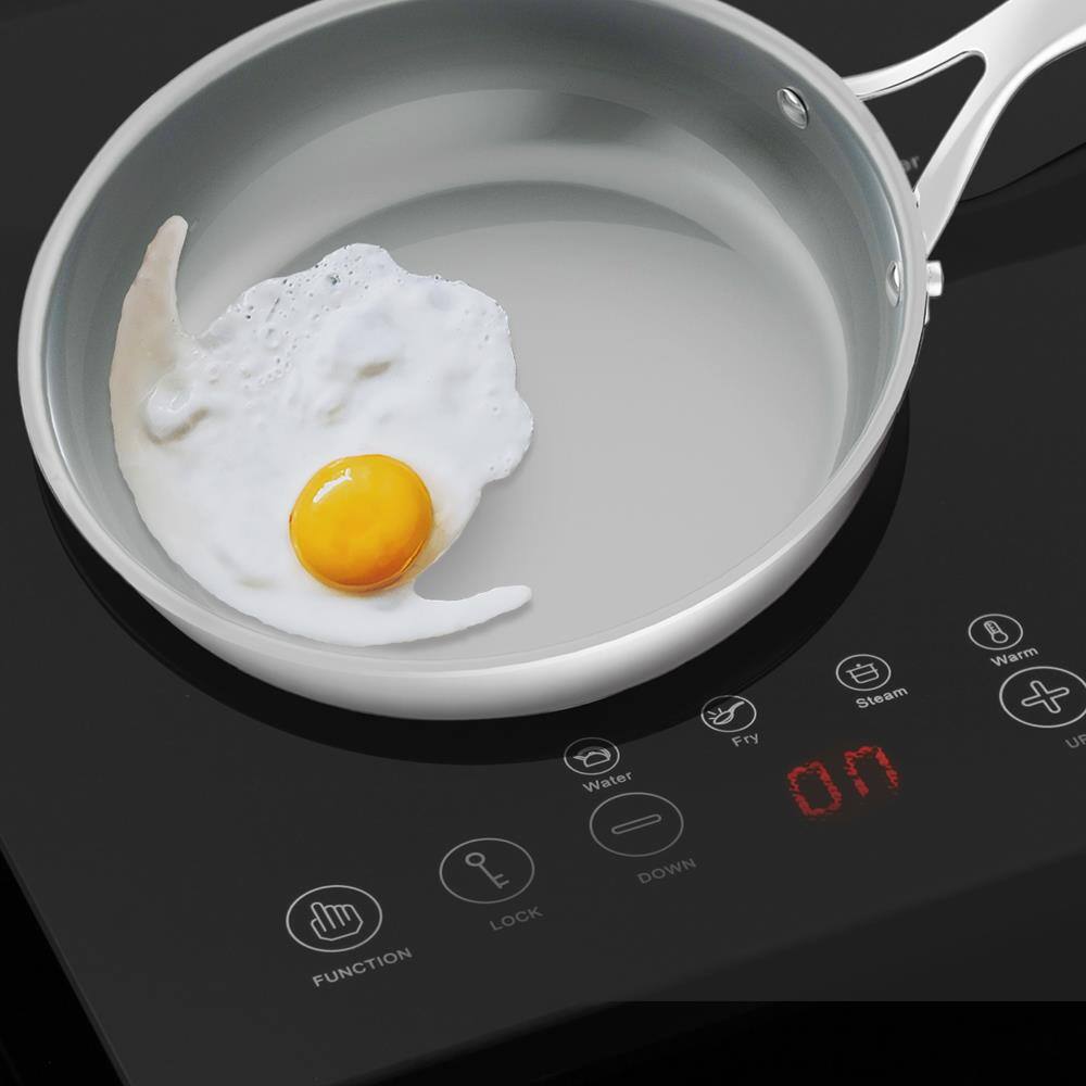- Steam
- Fry
- Water
- DOWN
- Im LOCK
- FUNCTION
- 8 Warm
- UF