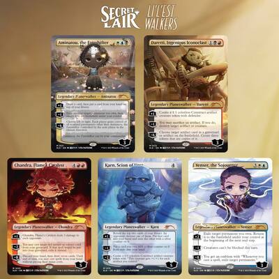 Wizards of The Coast Magic the Gathering: Secret Lair Li'l Walkers Wizards of The Coast Magic the Gathering: Secret Lair Li'l Walkers