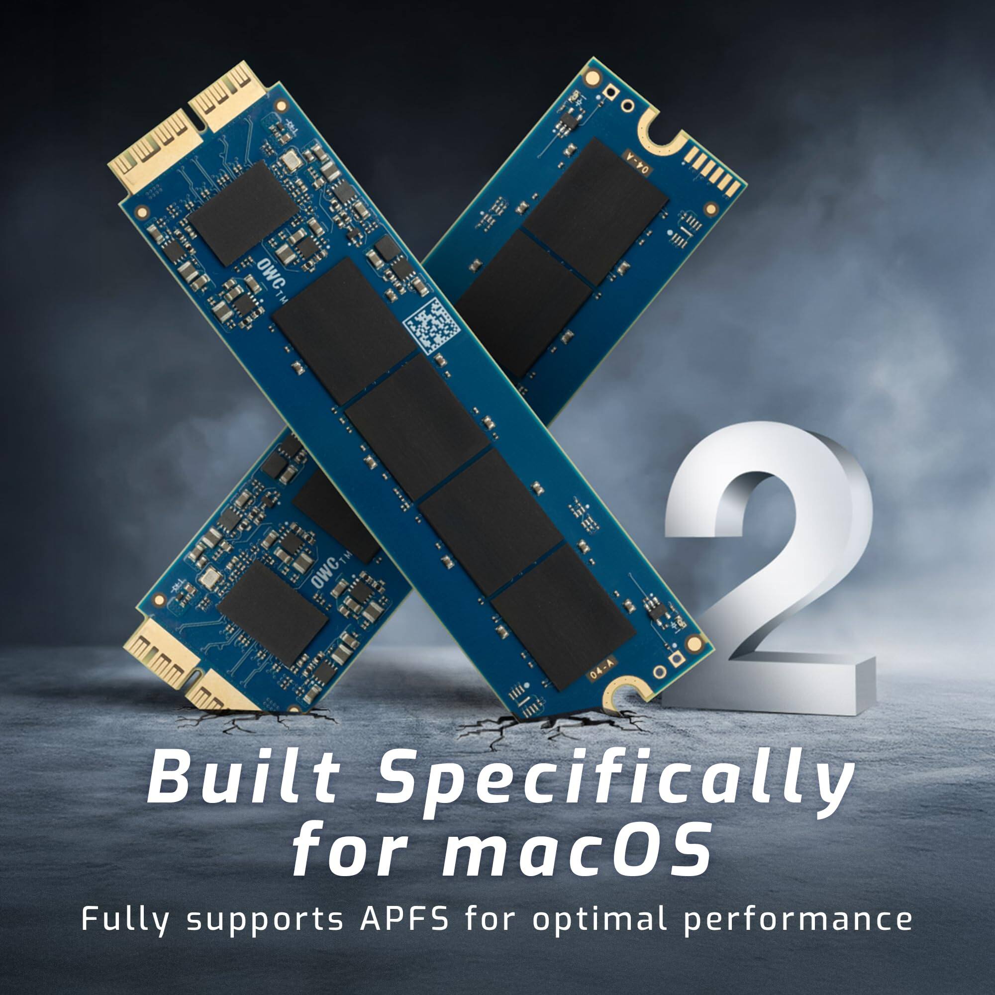 Built Specifically for macOS  
Fully supports APFS for optimal performance