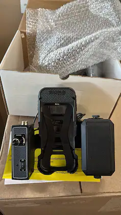 Google - GPS Lockbox Kyocera Duraforce Pro 2 Vehicle Kit Cradle and PTT – - Black