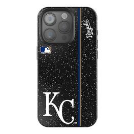 Keyscaper - MLB - Kansas City Royals iPhone Bling Case - 15 Plus - Black