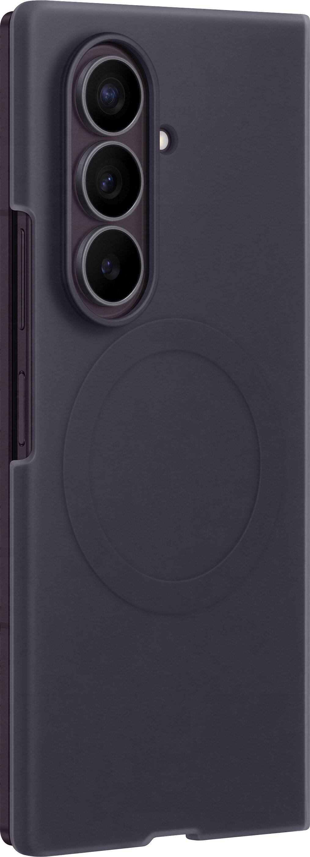 Alt View 2. Samsung - Galaxy Z Fold8 Ultra Silicone Magnet Case - Violet Shadow.
