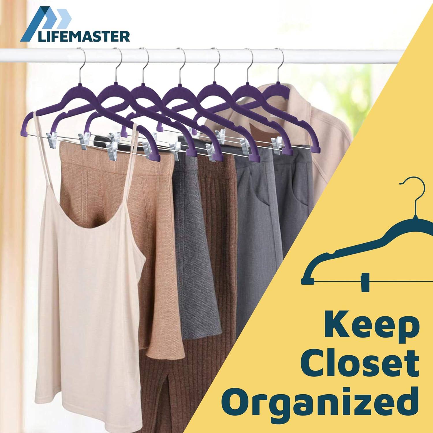 LIFEMASTER Keep Closet Organized