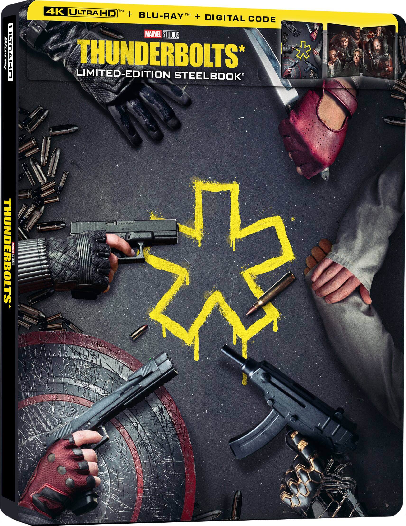 Alt View 1. Steelbook Thunderbolts (4K UHD / Blu-ray + Digital).