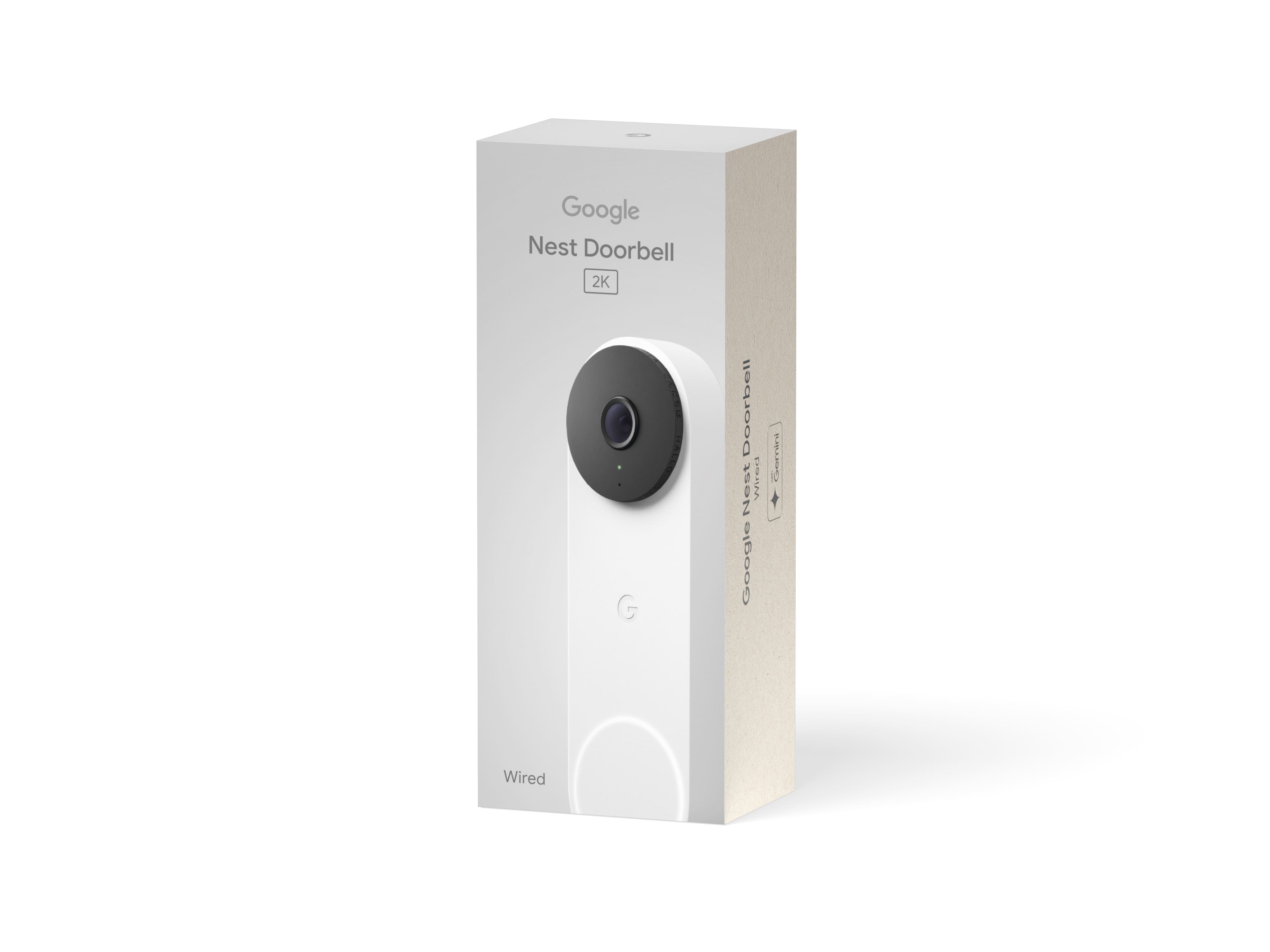 Google Nest Doorbell (wired, 3rd gen) Latest Model 2K Video and