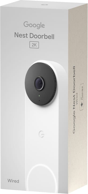 Google Nest Doorbell (wired, 3rd gen) Latest Model 2K Video and Google Nest Doorbell (wired, 3rd gen) Latest Model 2K Video and