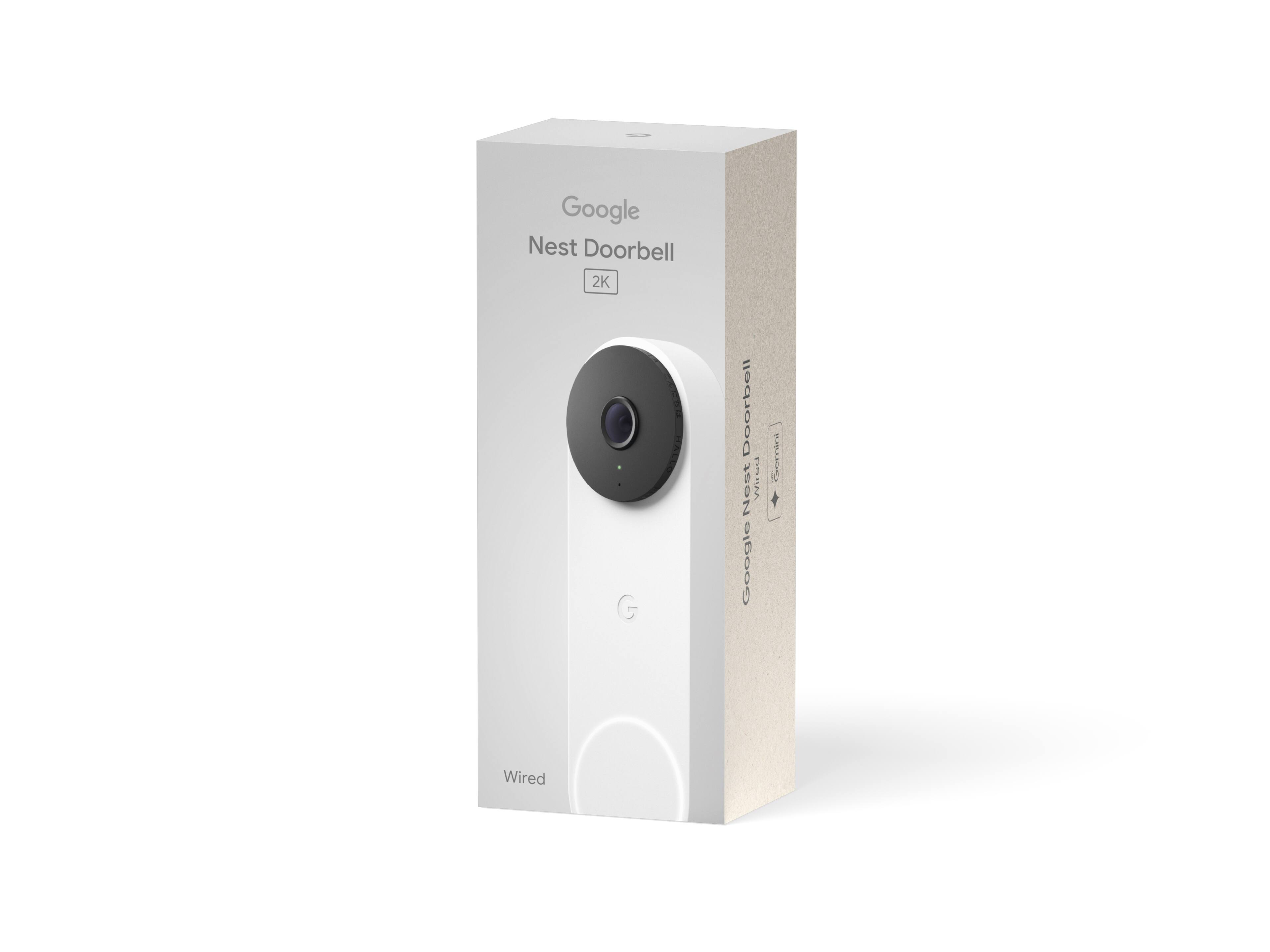 Google Nest Doorbell 2K G: Wired Doorbell