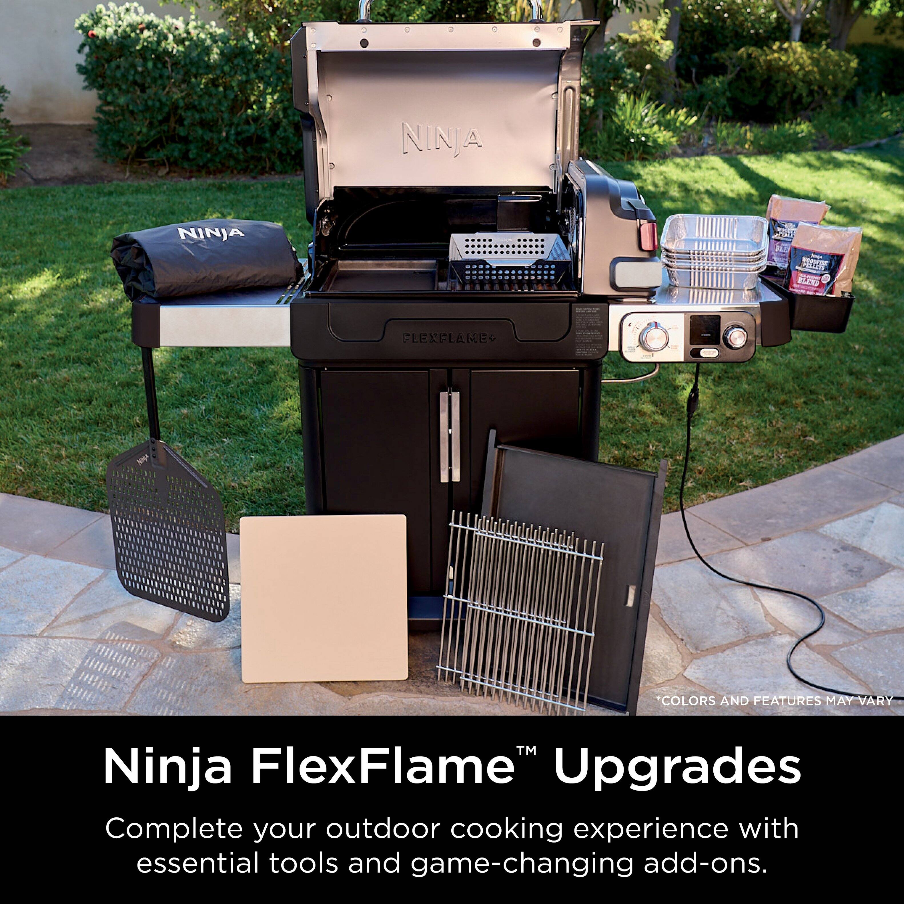 Ninja FlexFlame Upgrades Complete your outdoor cooking experience with essential tools and game-changing add-ons.