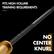 FITS HIGH-VOLUME TRAINING REQUIREMENTS
NO CENTER KNURL