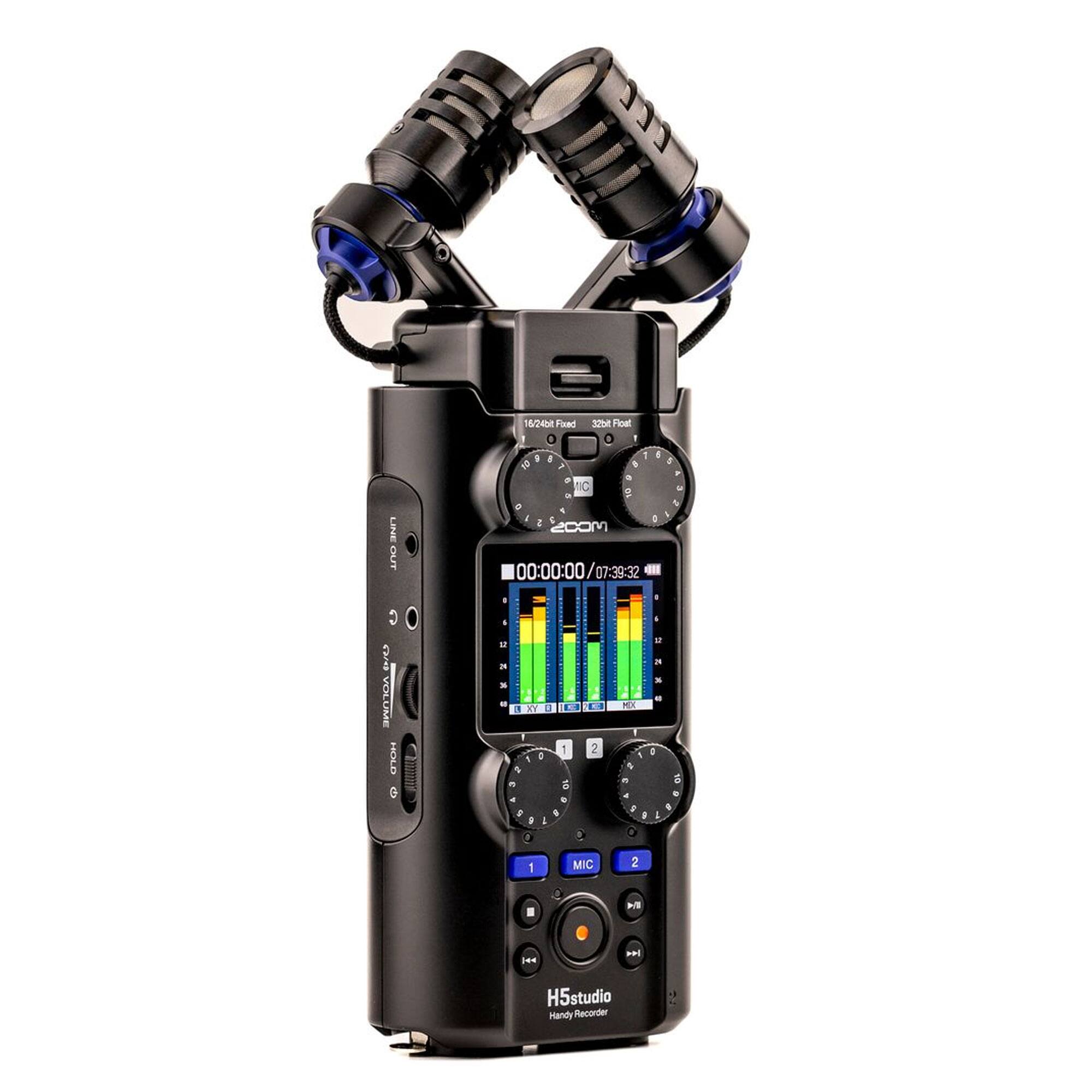 Zoom H5studio 4 Track Handy Recorder with 32 Bit Float Recording