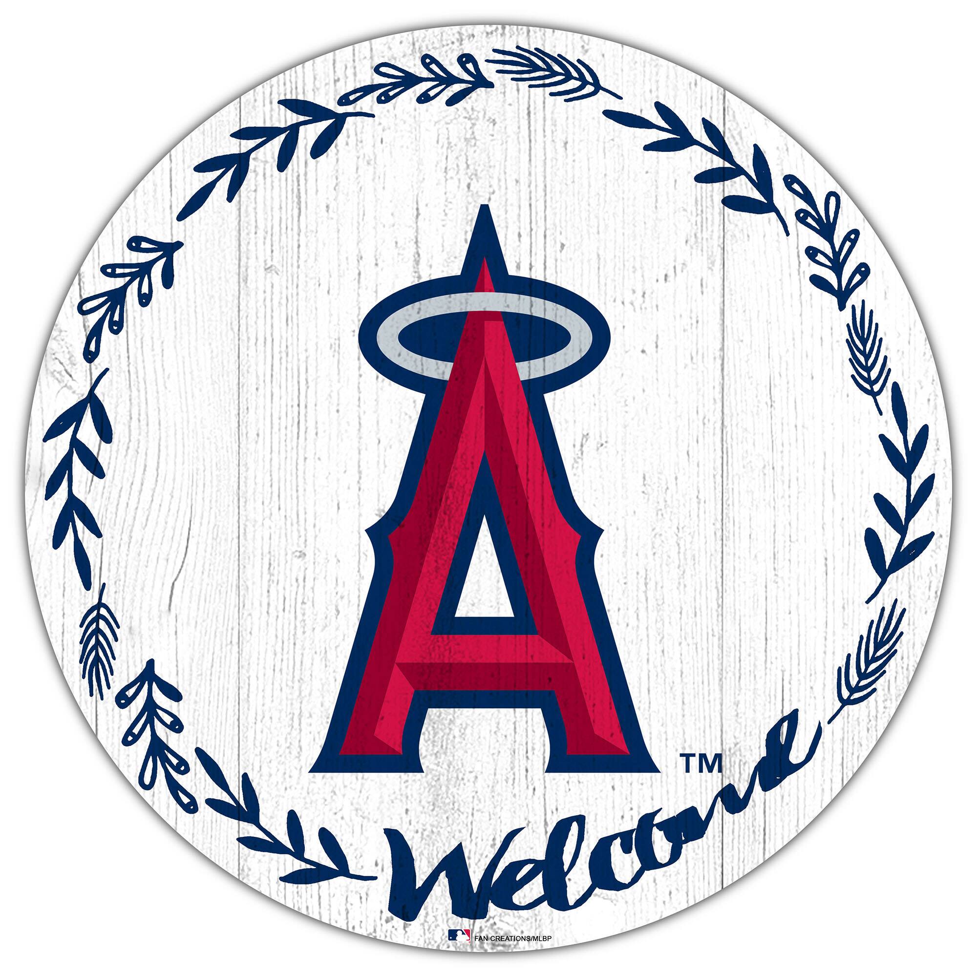 Los Angeles Angels 12" Welcome Circle Sign