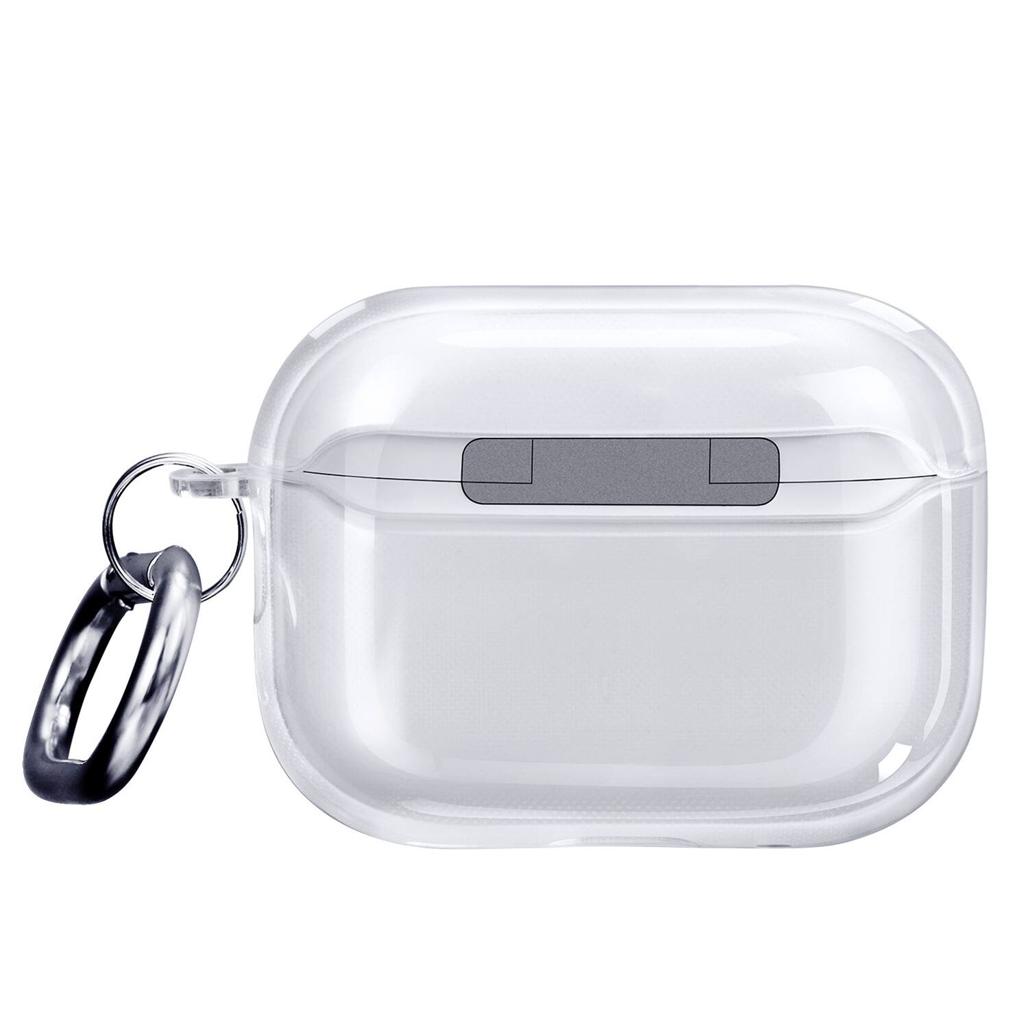 Back. Vena - For Apple Airpods Pro 2 Case Cover with Magsafe, TPU Airpods Pro 2 Case 2nd Generation Wireless Charging Clear - Clear.