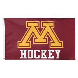 WinCraft - Minnesota Golden Gophers 3' x 5' Hockey Deluxe Single-Sided Flag - Multicolor