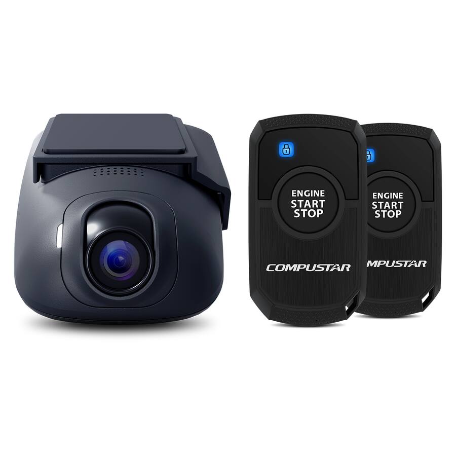 Compustar DroneMobile XC LTE Dash Cam with 1 Way Remote Start Bundle ...